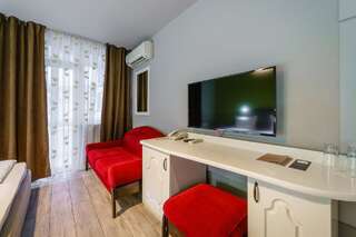 Отель Hotel BLVD 7 Пловдив Двухместный номер с 1 кроватью или 2 отдельными кроватями-9
